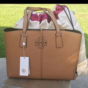 NWT Tory Burch McGraw Tote